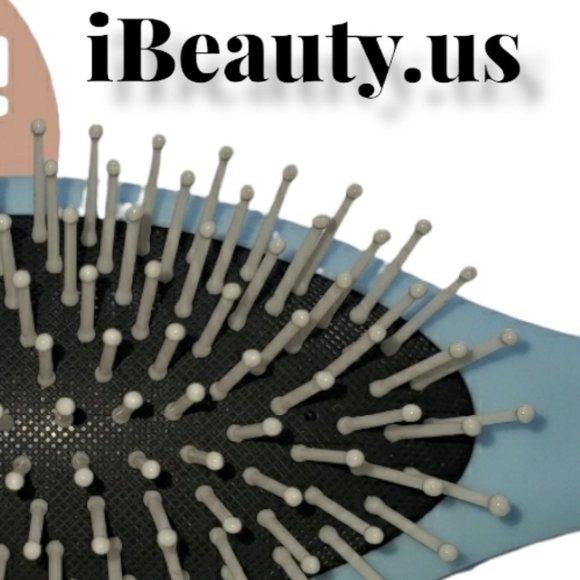 📈 iBeauty™ 📸Pinbrush - Ceramic Ionic Tourmaline Styling Oval Cushion Brush - Picture 3 of 4